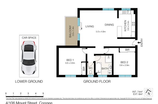 Unit 4 / 106 Mount Street, Coogee