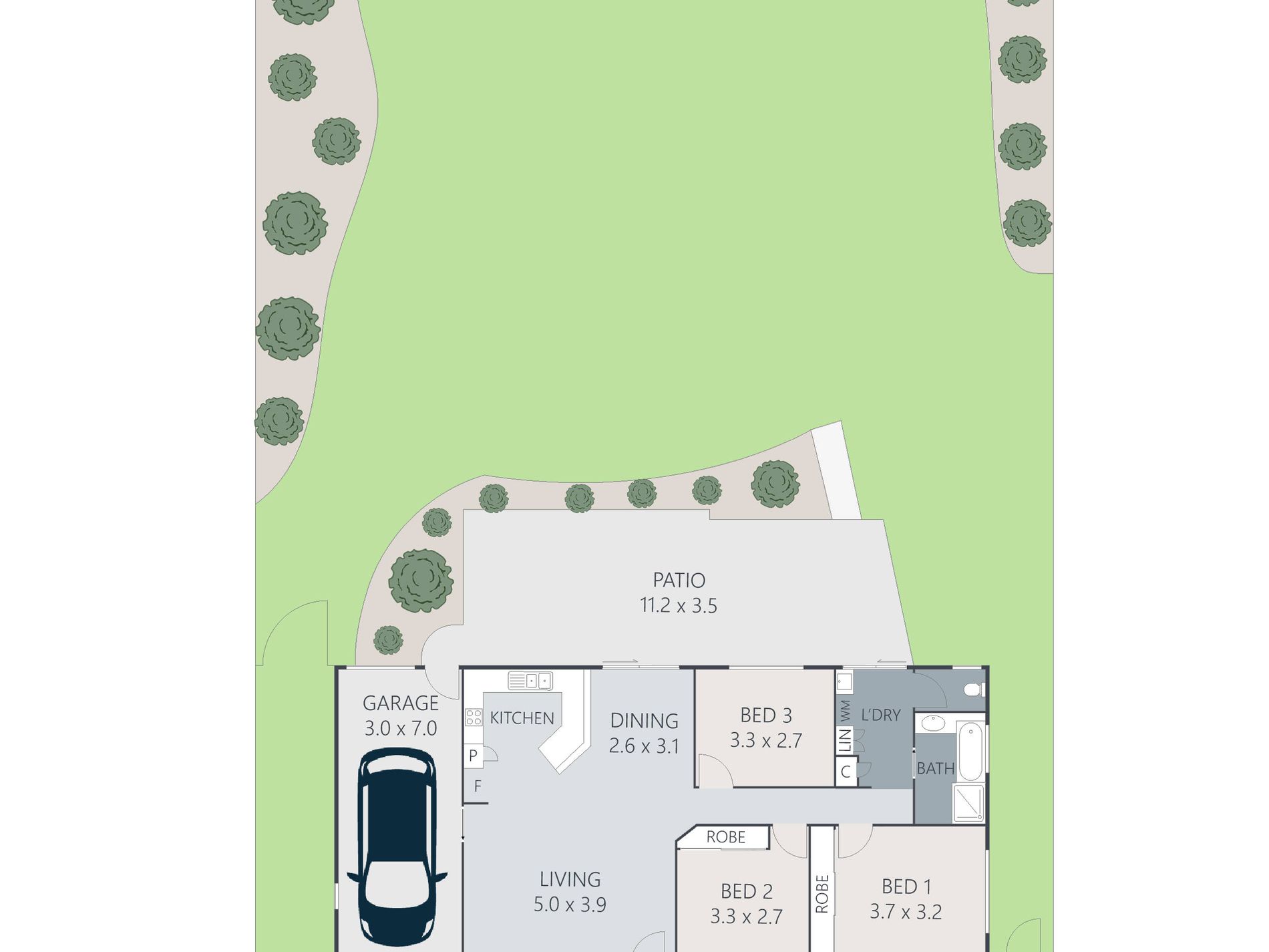 11 Taronga Street, Palmwoods Floor Plan