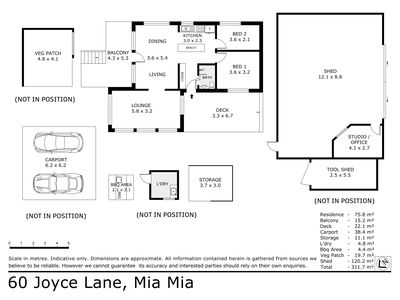 60 Joyce Lane, Mia Mia