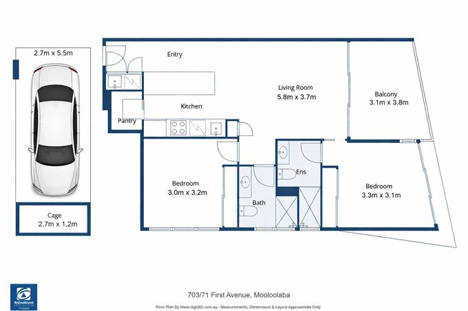 703 / 71 First Avenue, Mooloolaba