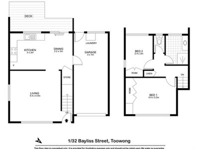 1/32 Bayliss Street, Toowong