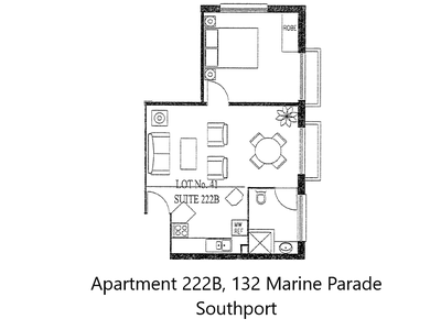 222B / 132 Marine Parade, Southport