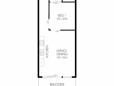 Room 313 / 89-95 The Entrance Road, The Entrance