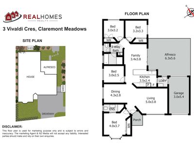 3 Vivaldi Crescent, Claremont Meadows