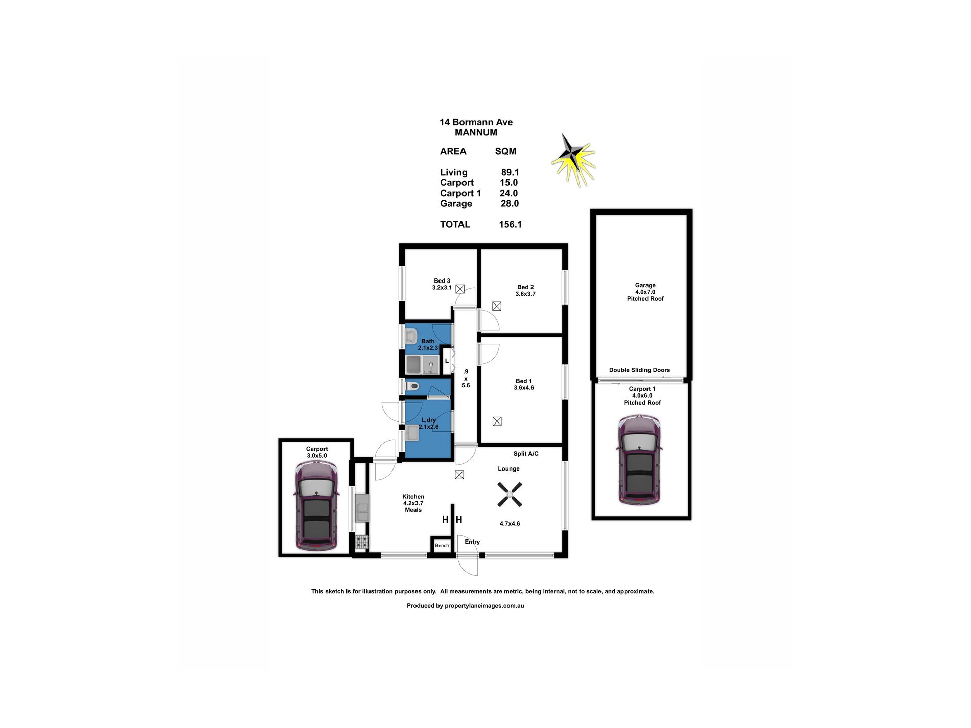 14 Bormann Avenue, Mannum Floor Plan