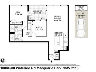 C1008 / 80 Waterloo Road  (entry via Byfield St), Macquarie Park