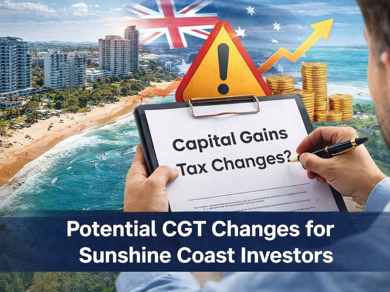 Sunshine Coast Investors: What Potential CGT Changes Could Mean for You
