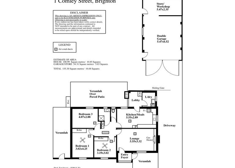 1 Comley Street, Brighton