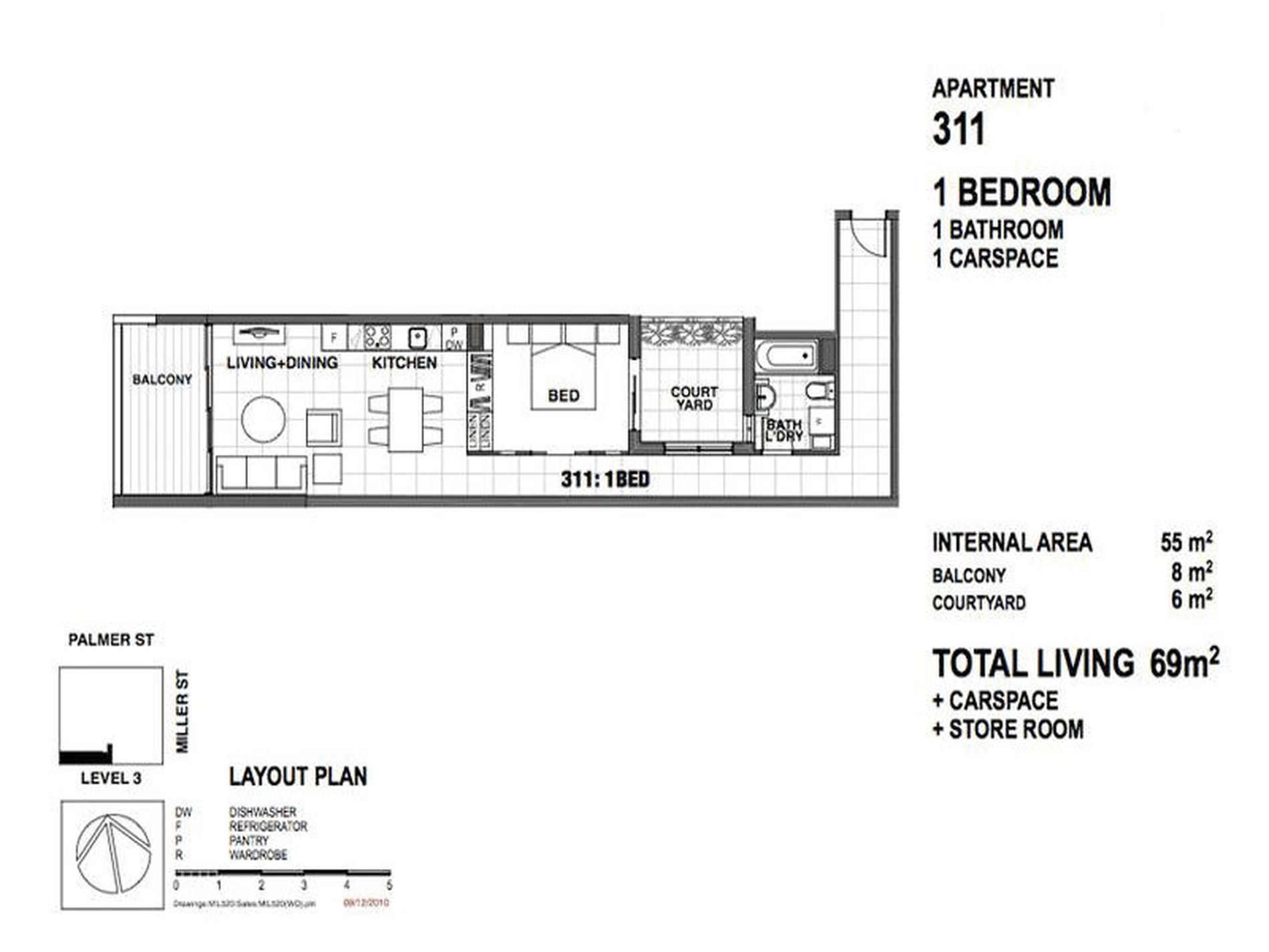 311 / 520 Cnr Miller Street & Palmer Street, Cammeray