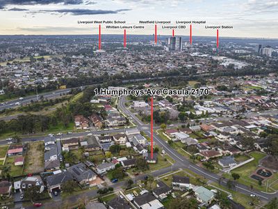 1 Humphreys Avenue, Casula