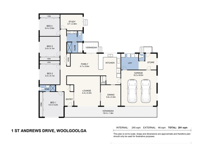 1 St Andrews Drive, Woolgoolga