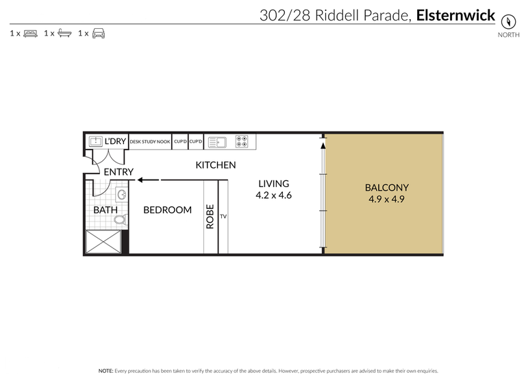 302 / 28 Riddell Parade, Elsternwick