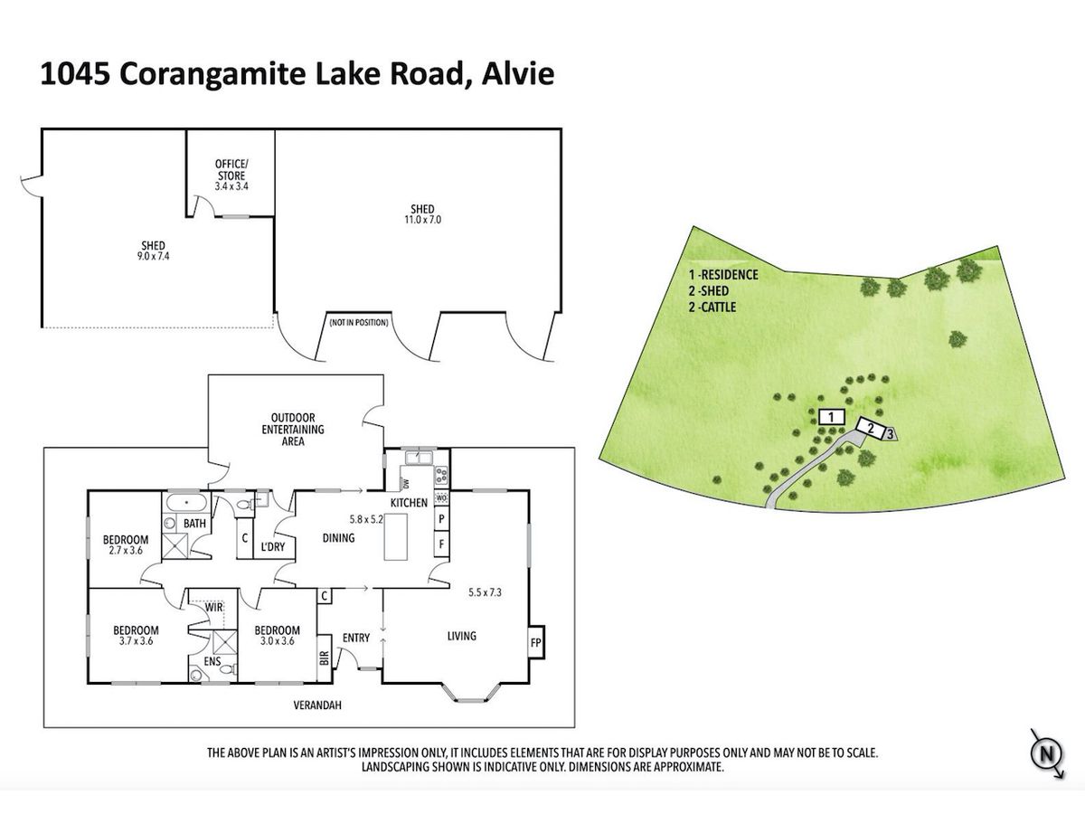 1045 CORANGAMITE LAKE ROAD, Alvie