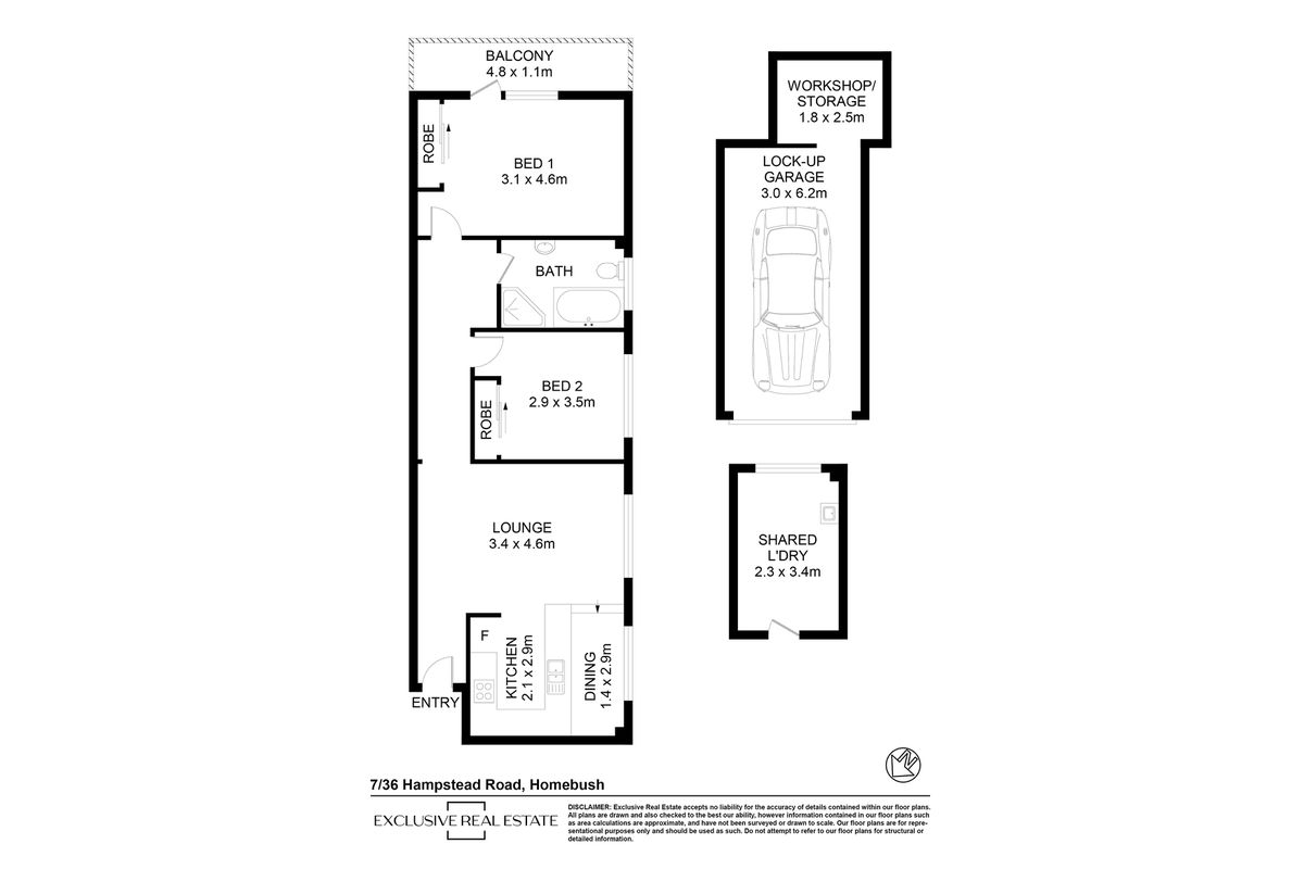 7 / 36 Hampstead Road, Homebush West
