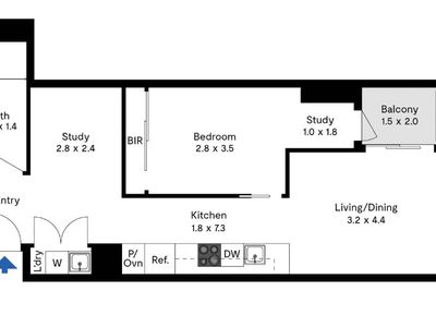 1611 / 70 Southbank Boulevard , Southbank