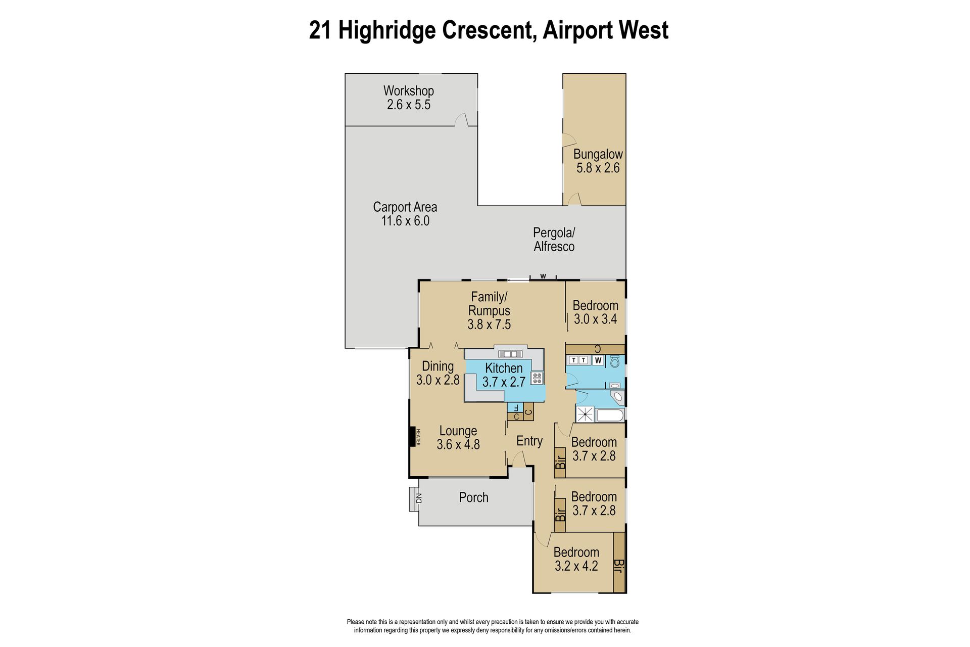 21 Highridge Crescent, Airport West