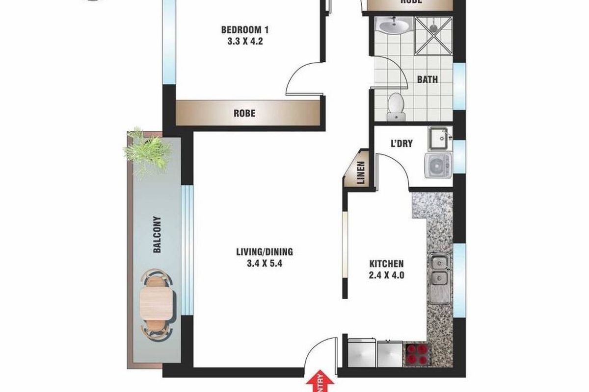 3 / 32 Hampstead Road, Homebush West