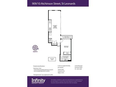 909 / 10 Atchison Street, St Leonards
