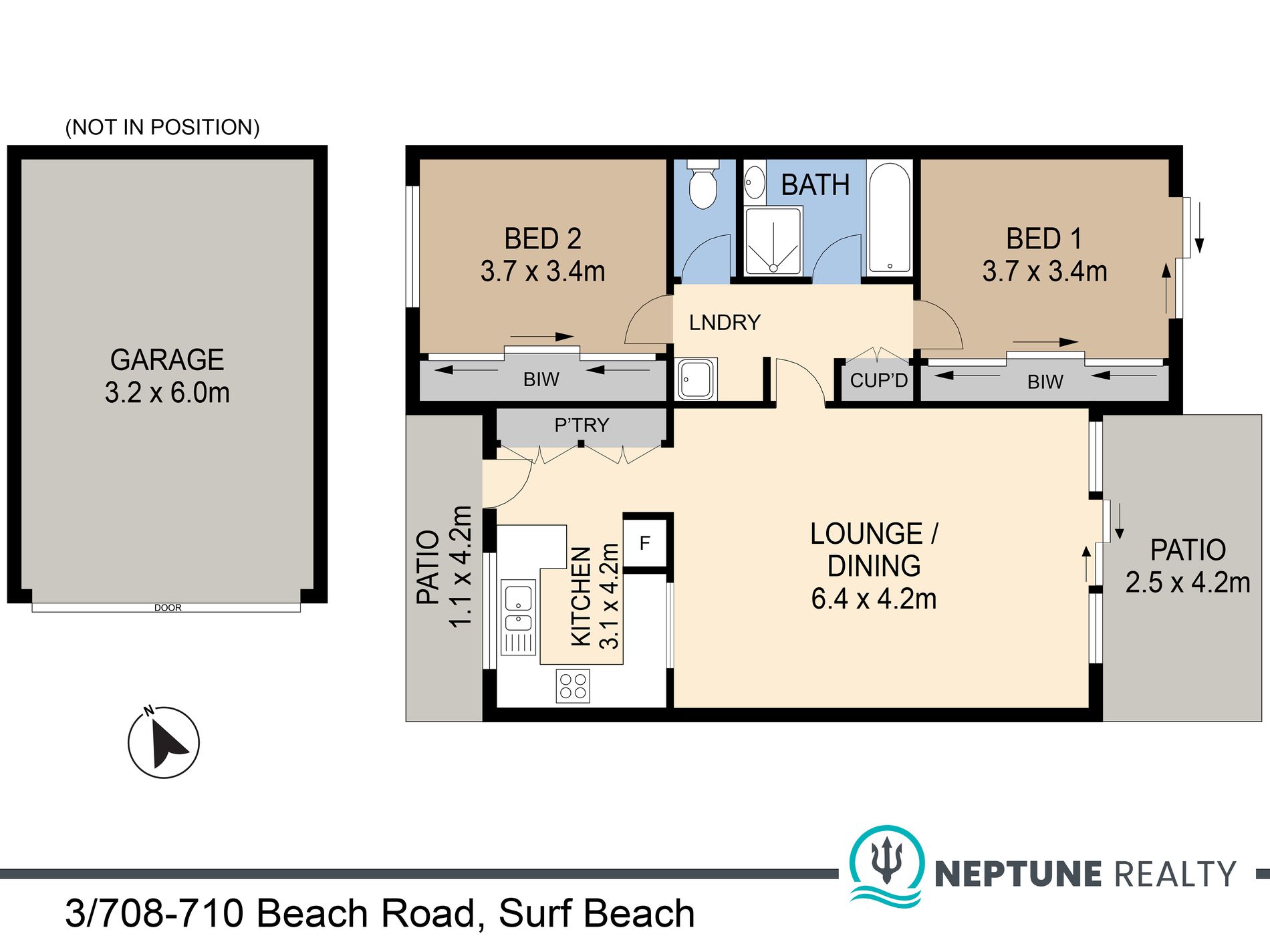 3 / 708-710 BEACH ROAD, Surf Beach