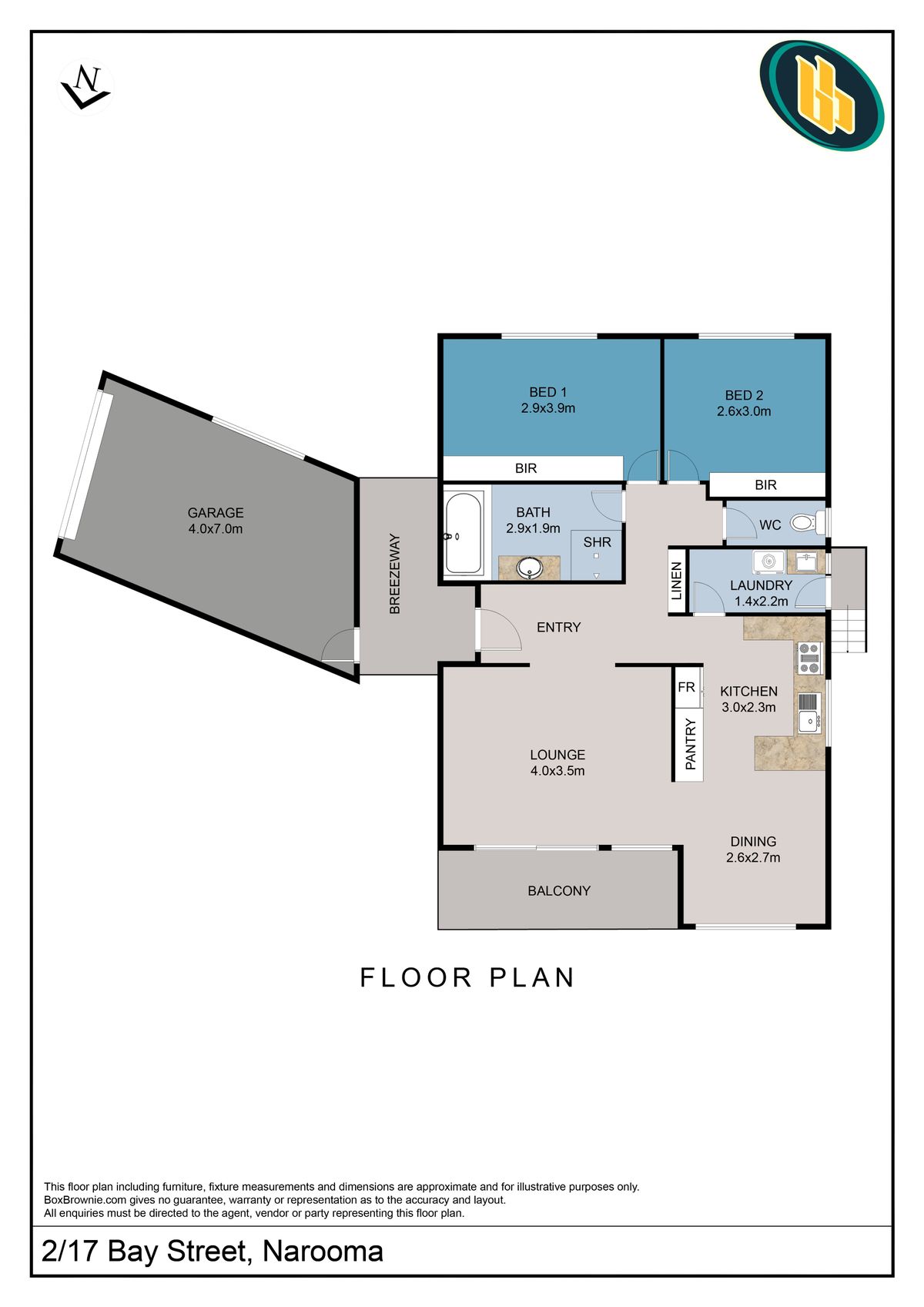 2 / 17 Bay Street, Narooma