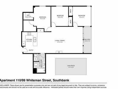 105 / 99 Whiteman Street, Southbank