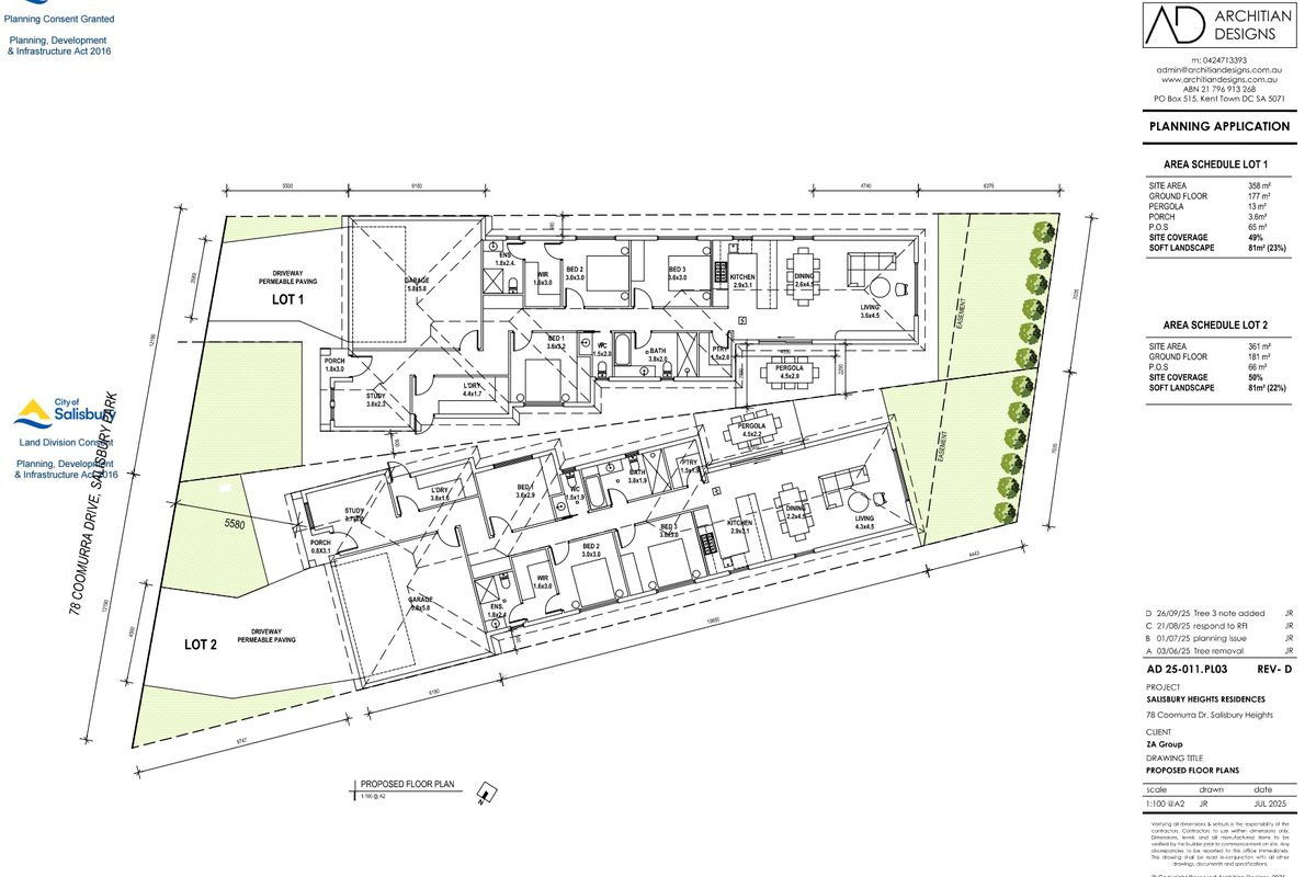 Lot 1 & 2, 78 Coomurra Drive, Salisbury Heights