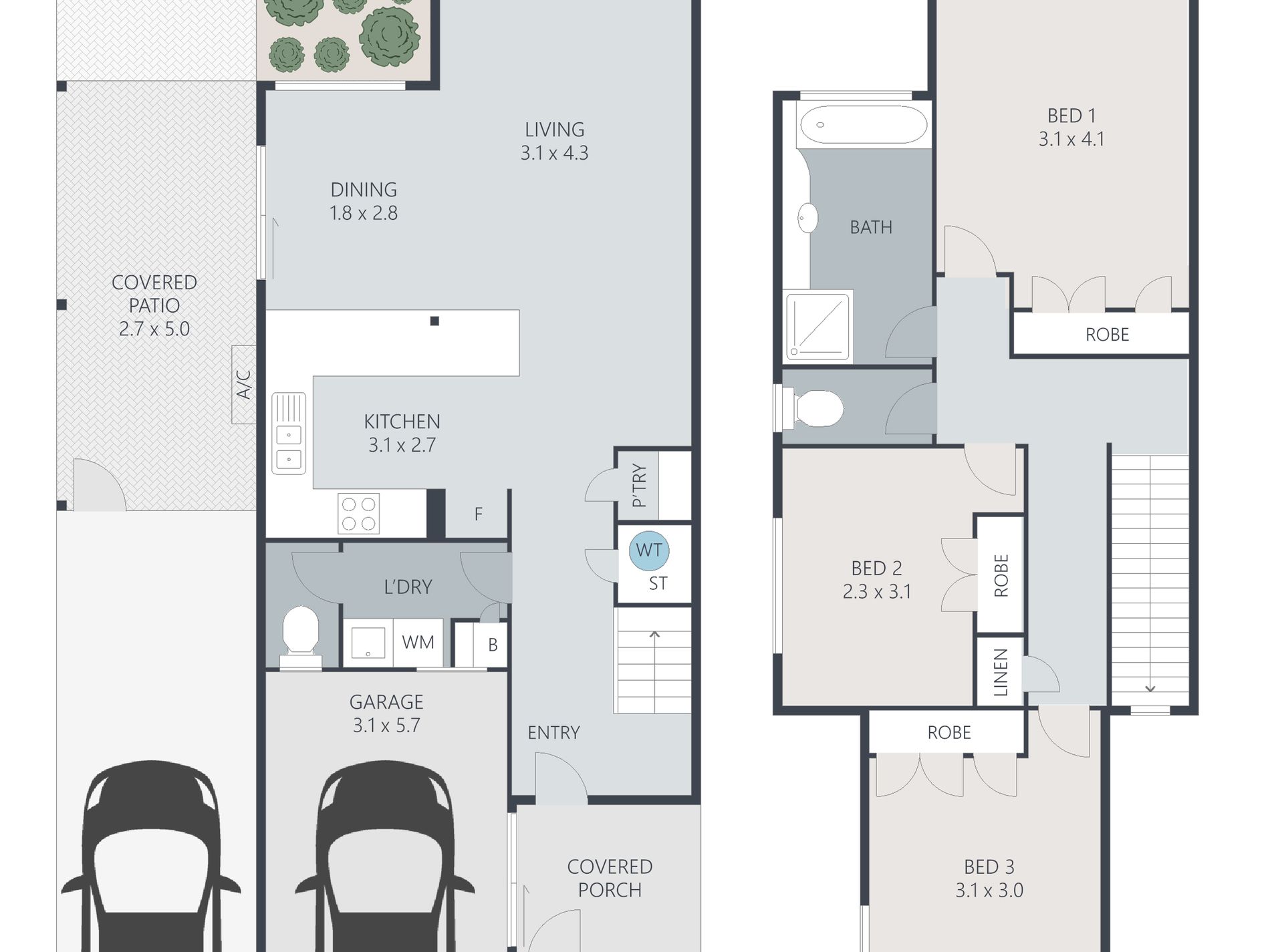 1 / 7 Arwen Street, Maroochydore Floor Plan
