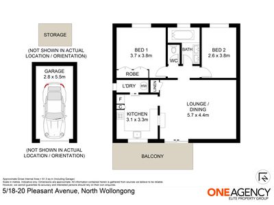 5 / 18-20 Pleasant Avenue, North Wollongong