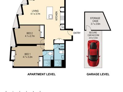 1301 / 179  Alfred Street, Fortitude Valley