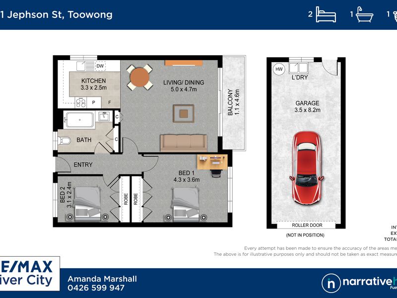 4 / 81 Jephson Street, Toowong Floor Plan