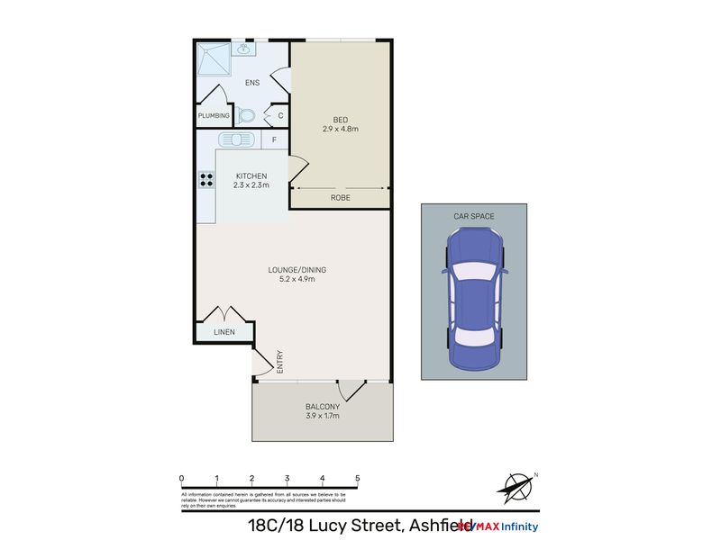 18c / 18 Lucy Court, Ashfield Floor Plan