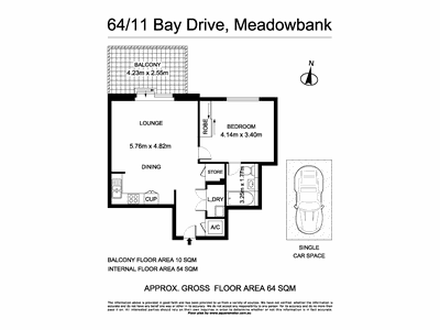 64 / 11 Bay Drive, Meadowbank