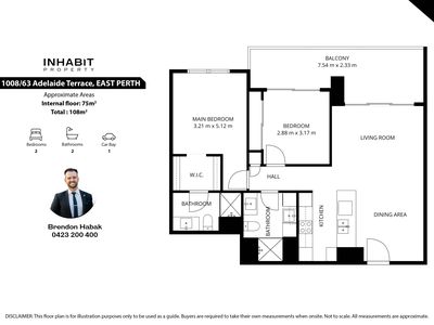 1008 / 63 Adelaide Terrace, East Perth