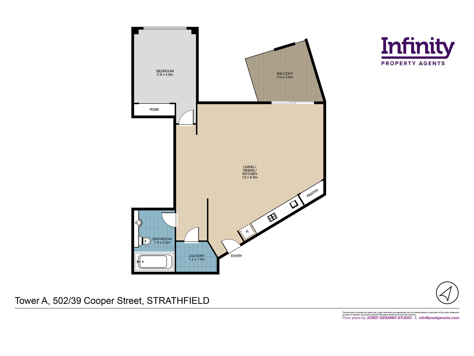 502 / 39 Cooper Street, Strathfield