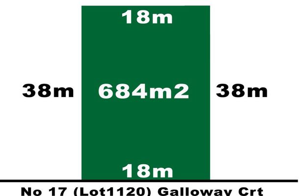 Lot 1120, 17 Galloway Court, Greenvale