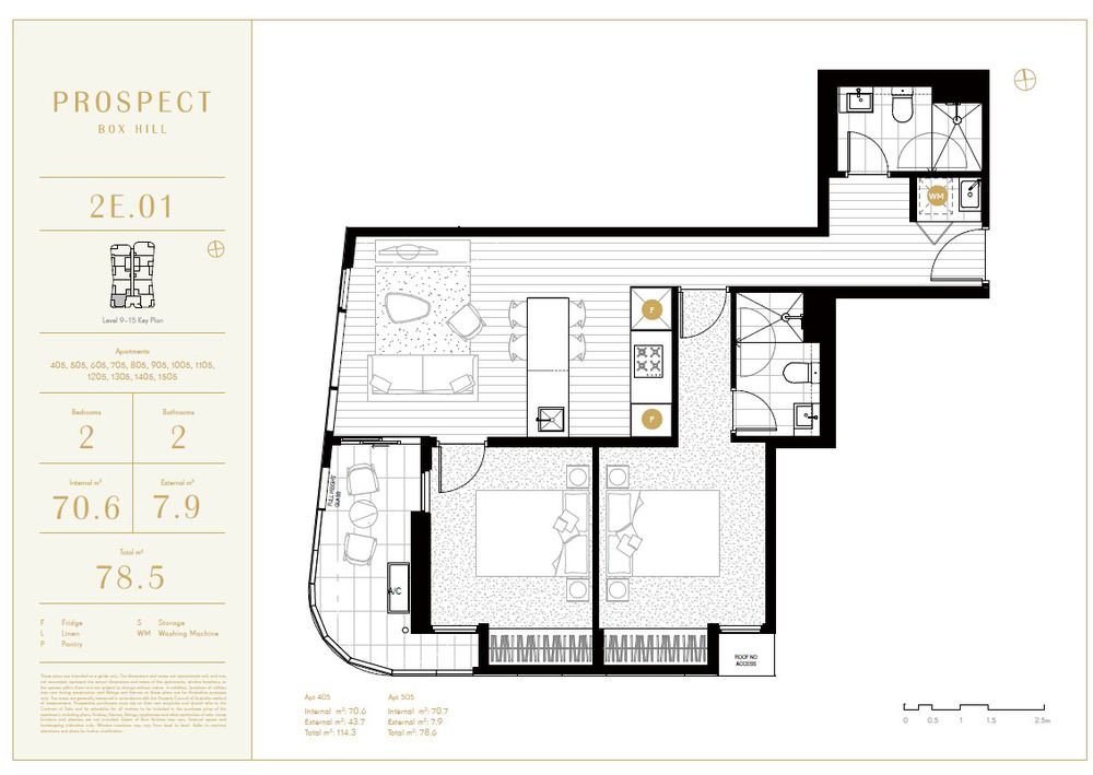 1305 / 9 Prospect St, Box Hill