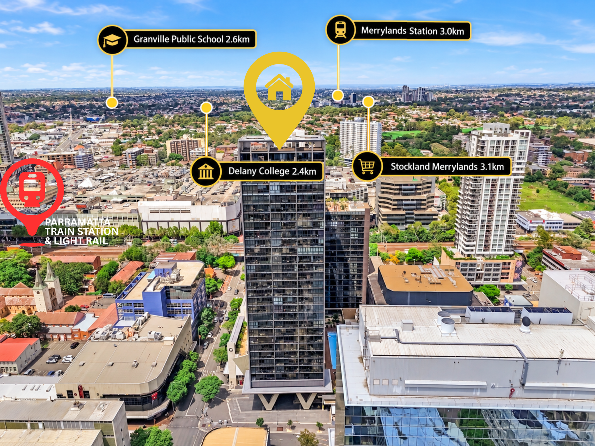 2603 / 45 Macquarie Street, Parramatta