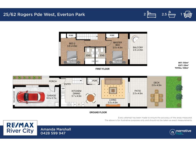 25 / 62 Rogers Parade West, Everton Park Floor Plan