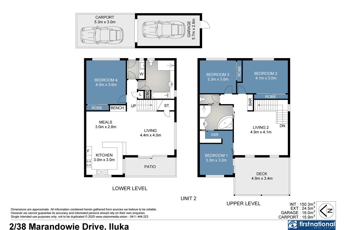 1 & 2 / 38 Marandowie Drive, Iluka