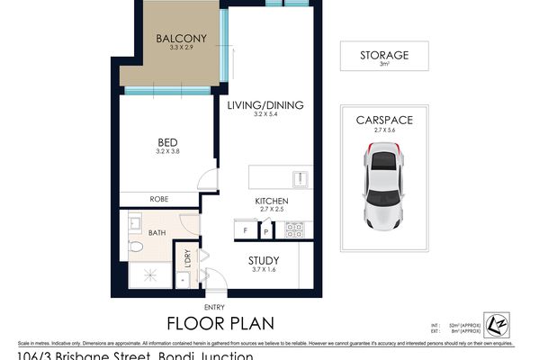 106 / 3 Brisbane Street, Bondi Junction