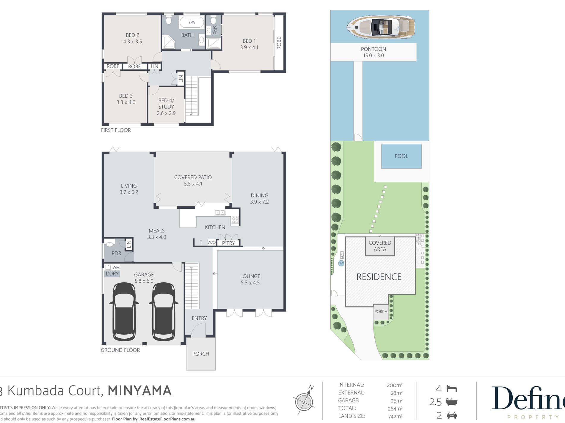 3 Kumbada Court, Minyama Floor Plan