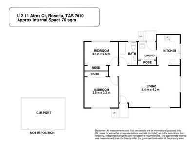 2 / 11 Alroy Court, Rosetta