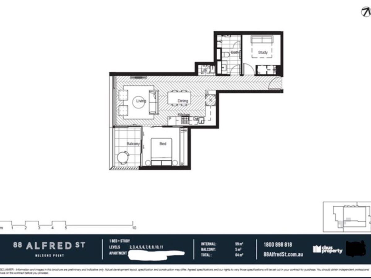 907 / 88 Alfred Street, Milsons ...