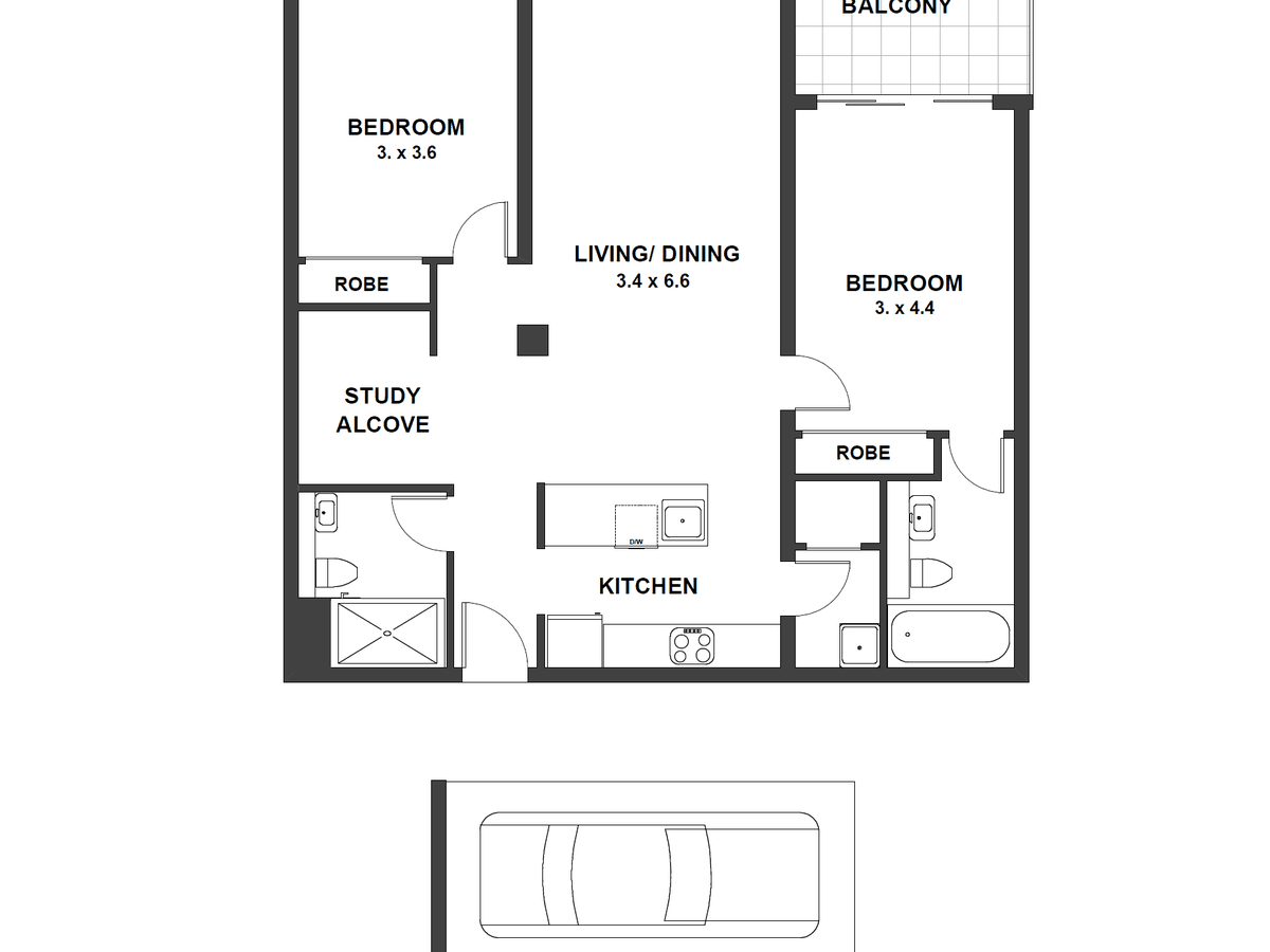709 / 45 Shelley St, Sydney