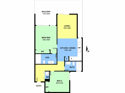 202 / 10 Clinch Avenue, Preston