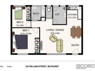 6 / 2 William Street, Bathurst