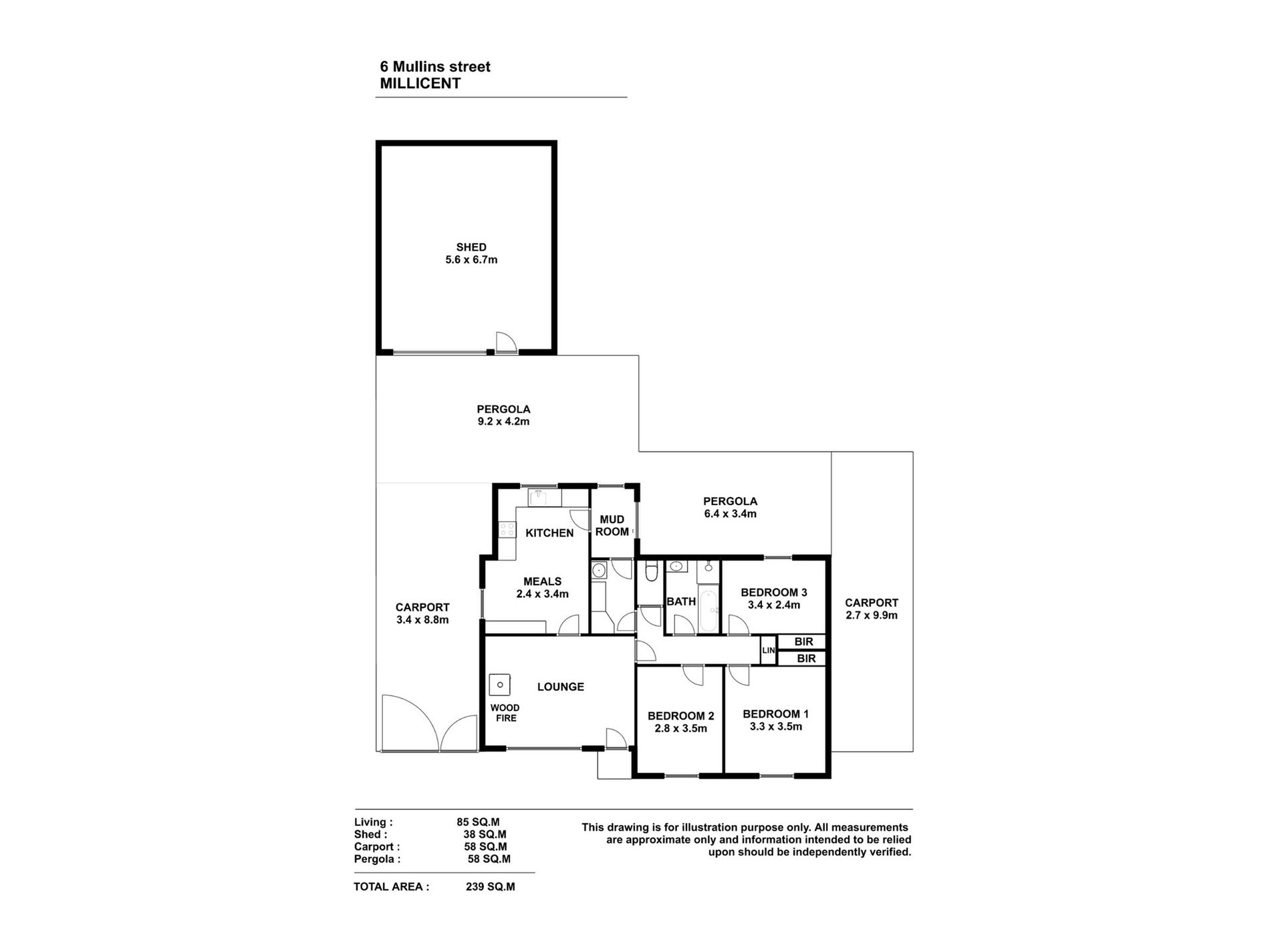 6 MULLINS STREET, Millicent