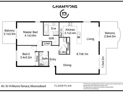45 / 8-14 Munro Terrace, Mooroobool