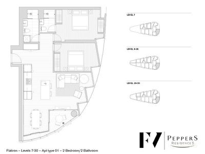 2101 / 179  Alfred Street, Fortitude Valley