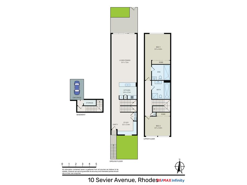 10 Sevier Avenue, Rhodes Floor Plan